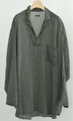 comoli 26SS ストライプスキッパーシャツ size3 サイズ3のサムネイル