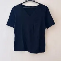 roar VネックTシャツ 黒 サイズ2 新品未使用 - メルカリ