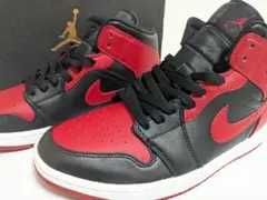 新品Nike Air Jordan 1 Mid Bred 26.5cm