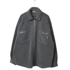 極美品 90s Patagonia Synchilla Over Shirt 灰