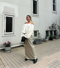 room306contemporary Satin Balloon Blouseのサムネイル