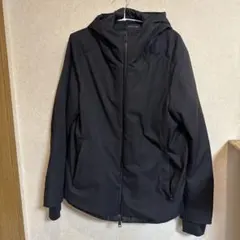 SOLOTEX 中綿フードジャケット ブルゾン ブラック グローバルワーク L