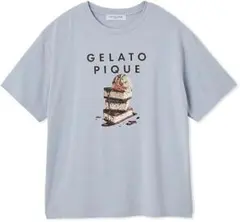 新品☆ジェラートピケ Homme COOLレーヨン デザートロゴ Tシャツ(M)