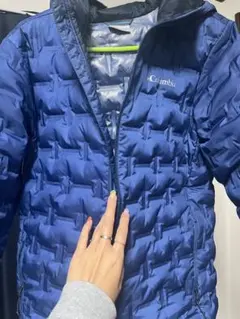 Columbia オムニヒート Mサイズ　ブルー　ジャケットダウンジャケット