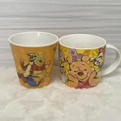 【美品】 【プーさん ティガー】マグカップ メラミンコップ 食器 ディズニー