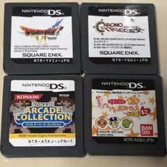 ニンテンドーDSソフト　4点セットです。