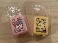 サンリオミニキャリーケースチャーム　キキララ　ポムポムプリン