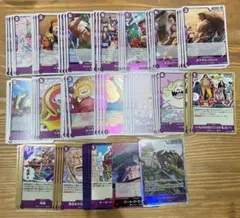 受け継がれる意志　紫　デッキ　R以下　4コン　ロジャー　SR 1枚　リーダー付き