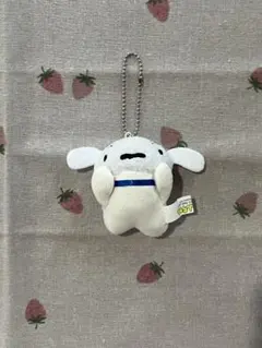 クレヨンしんちゃん シロ ぬいぐるみマスコットキーホルダー