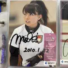 リアルヴィーナス　本橋麻里　サインカード リアルヴィーナス 本橋麻里 サインカード