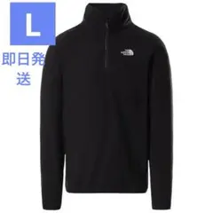 海外限定✅メンズ フリース プルオーバー ジップ　黒　ノースフェイス　リモ