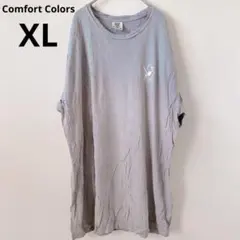 Comfort Colors【XL】メンズ トップス グレー Tシャツ 半袖