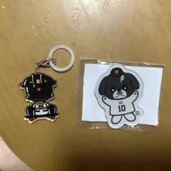 ジャイアンツ うしろプレーヤーズアンブレラチャーム &かいシーズー甲斐選手セット