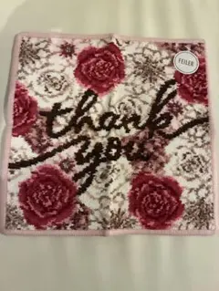 FEILER フェイラー サンキューブルーミング　ハンカチ 新品未使用