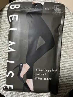BELMISE スリムレギンス LL TRUE BLACK