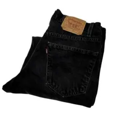 (*ノ様 90s リーバイス550 ブラックデニム 32×34 ジーンズ メンズ