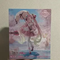 桜ミク AMP+ フィギュア 桜ドレスver. ⚠️箱無し(箱有りに変更可)