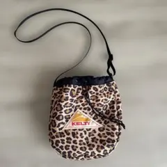 KELTY ヒョウ柄ショルダーバッグ