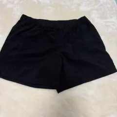 ノースフェイス　ナイロン　ハーフパンツ　ブラック　ロゴ　L