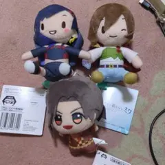 アニメキャラクター ぬいぐるみ3体セット