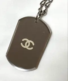 CHANEL ロングネックレス CCロゴ ミラー クルーズ 箱付