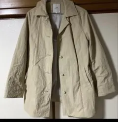 試着のみ　CROCODILE ベージュ トレンチコート Lサイズのサムネイル