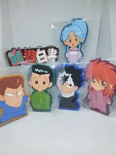 一番くじ 幽遊白書 暗黒武術会編 vol.3 I賞 ラバースタンド 6点