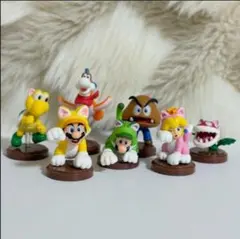 チョコエッグ スーパーマリオ 3Dワールド フィギュア 7体セット まとめ売り