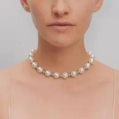 JUSTINE CLENQUET パールネックレス
