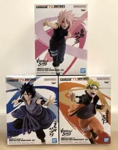 NARUTO フィギュア 第七班 3体セット ナルト サスケ サクラ 【未開封】