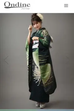 値下げ中！一蔵・オンディーヌ　振り袖セット　クリーニング済み