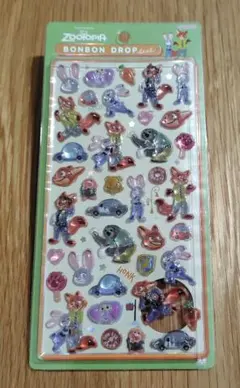 【正規品】ズートピア ボンボンドロップシール