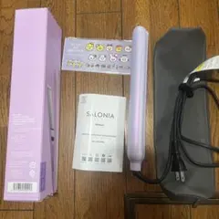 SALONIA ストレートヘアアイロン 24mm パープル