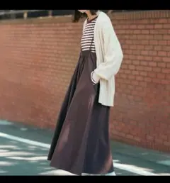 studioCLIP　kazumi　裾揺れ2wayキャミワンピース