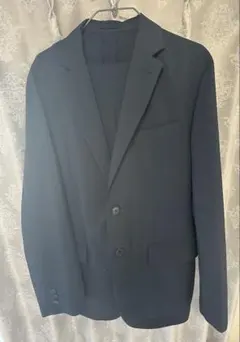 GU サマースーツ / ネイビー ビジネススーツ 2つボタンジャケット