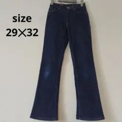 MISS EDWIN ダークブルー デニム ジーンズ29×32