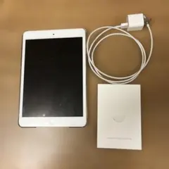 Apple iPadminiシルバー 本体 充電器付き