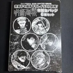 呪術廻戦 特製缶バッジ 6種セット ジャンプGIGA付録 - メルカリ