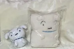 一番くじ　クレヨンしんちゃん　シロ　ブランケット　ぬいぐるみ