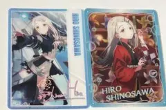 学マス クリアカードガム トレカ 篠澤広