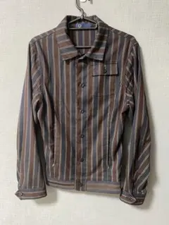 Fred Perry フレッドペリー シャツジャケット ストライプ