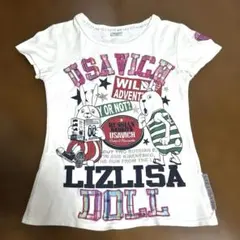 LIZ LISA Doll Tシャツ　ウサビッチ　 平成女児のサムネイル