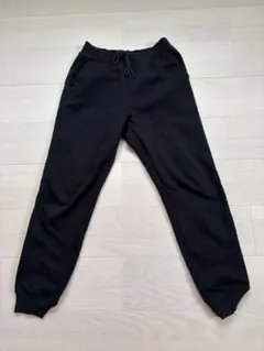 UNIQLO ボアパンツ　ブラック HEATTECH ウエスト調整可能