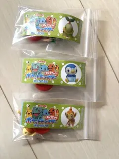 チョコエッグ ポケモン フィギュア 旅立ちの3匹 30周年　3体セット