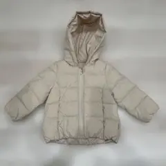 COMME CA ISM フード付きダウンコート 90cm