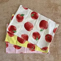 【新品】フルーツ柄枕カバー 約30×45cm 綿100％ピローケース3枚のサムネイル