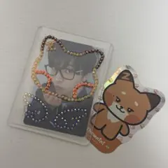 ラインストーンデコ 硬質ケースデコ トレカケース ZEROBASEONE ゼロニ