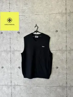 美品 ジムフレックス Bshop Vネックベスト オーバーサイズ チャコール 