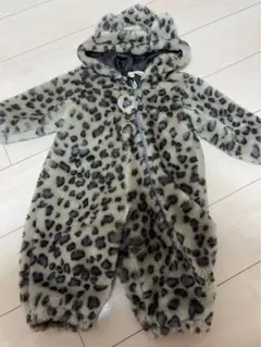 90cm ヒョウ柄 着ぐるみ ロンパース コスチューム