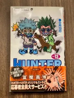 HUNTERHUNTER 人気 初版 第1刷 13巻 レア 漫画 ジャンプ - メルカリ